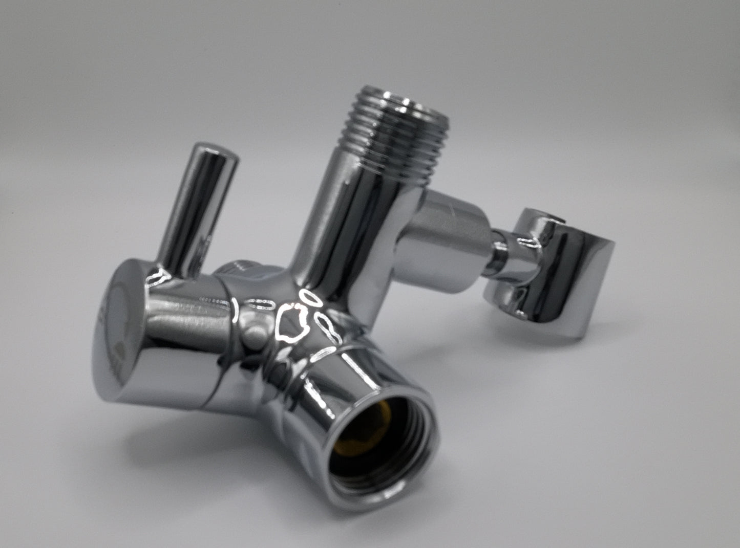 AS Shower head 3-Way Valve Diverter - Chrome Finish